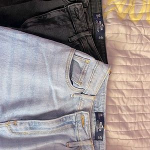 Dad jeans from hollister.